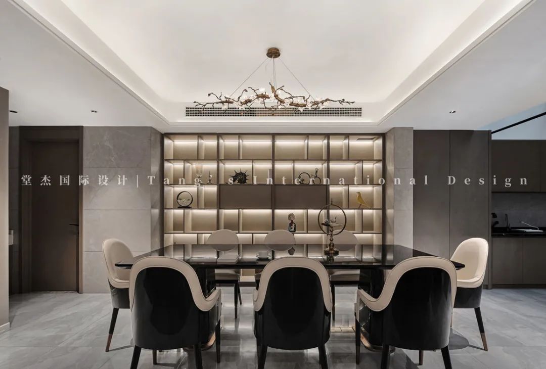 560㎡轻奢别墅设计丨堂杰国际设计-25