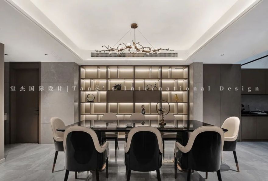 560㎡轻奢别墅设计丨堂杰国际设计-25
