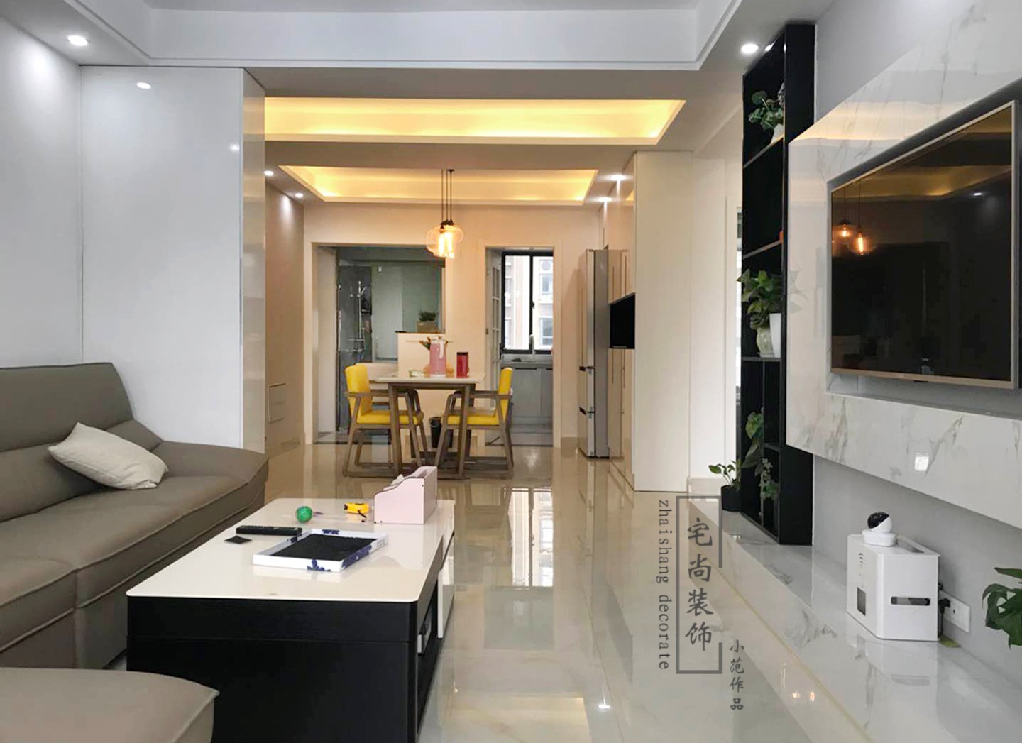 宅尚装饰丨性冷淡中的璀璨-11