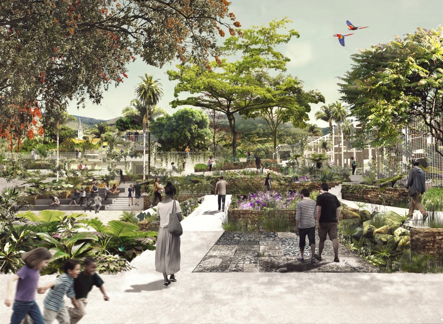 自然的生长花园PRADO PARK / Edgar Mazo-41