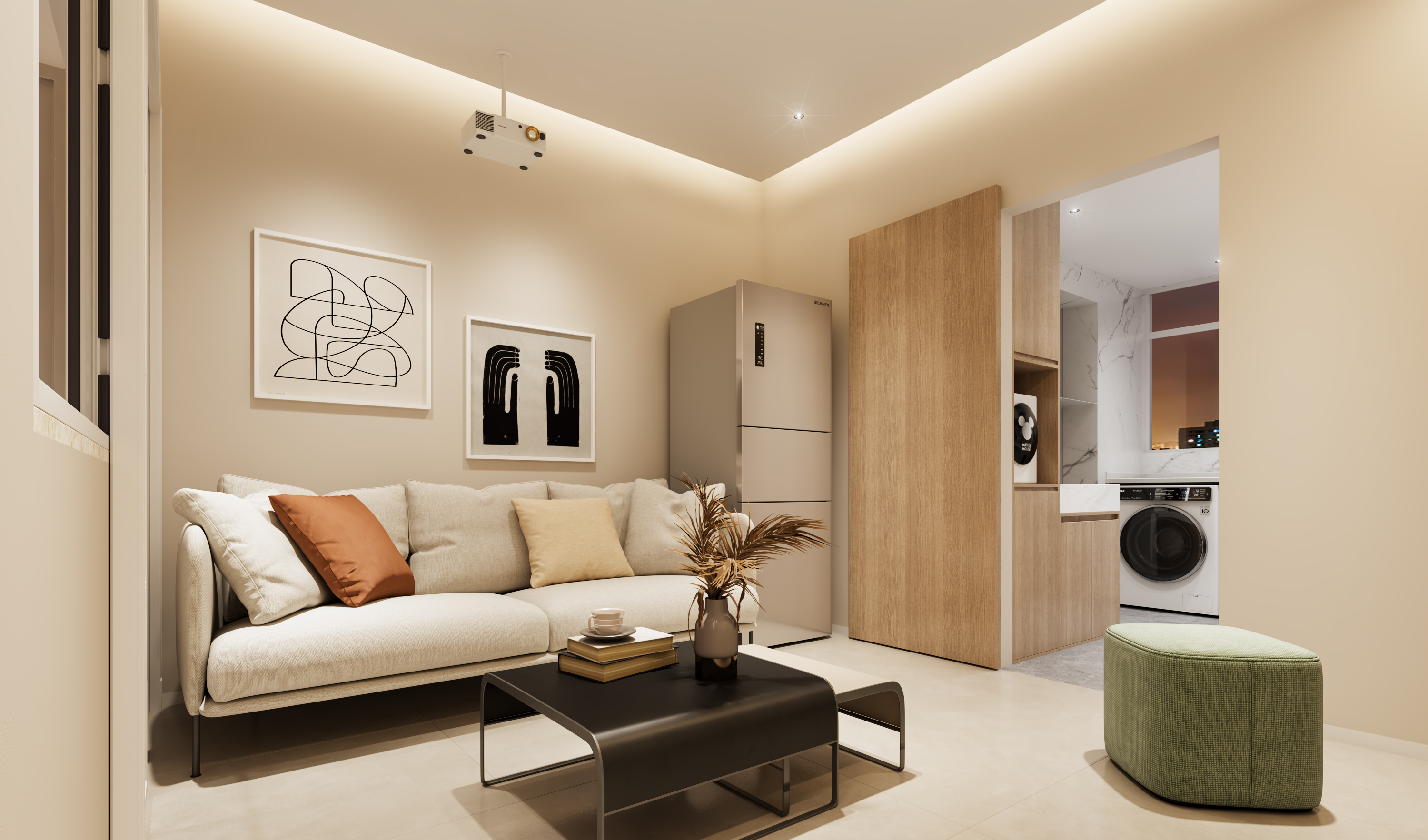 广州 47㎡老房子改造设计丨中国广州丨意匠工作室-9