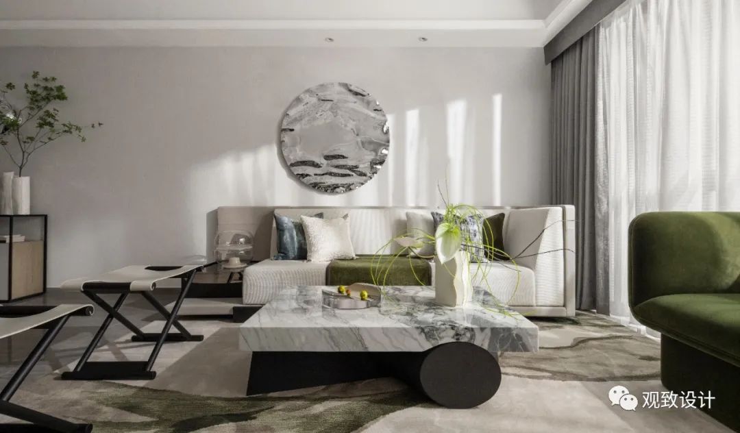 观致设计 | 中山映月台样板间：山水雅韵，淡墨写意-75