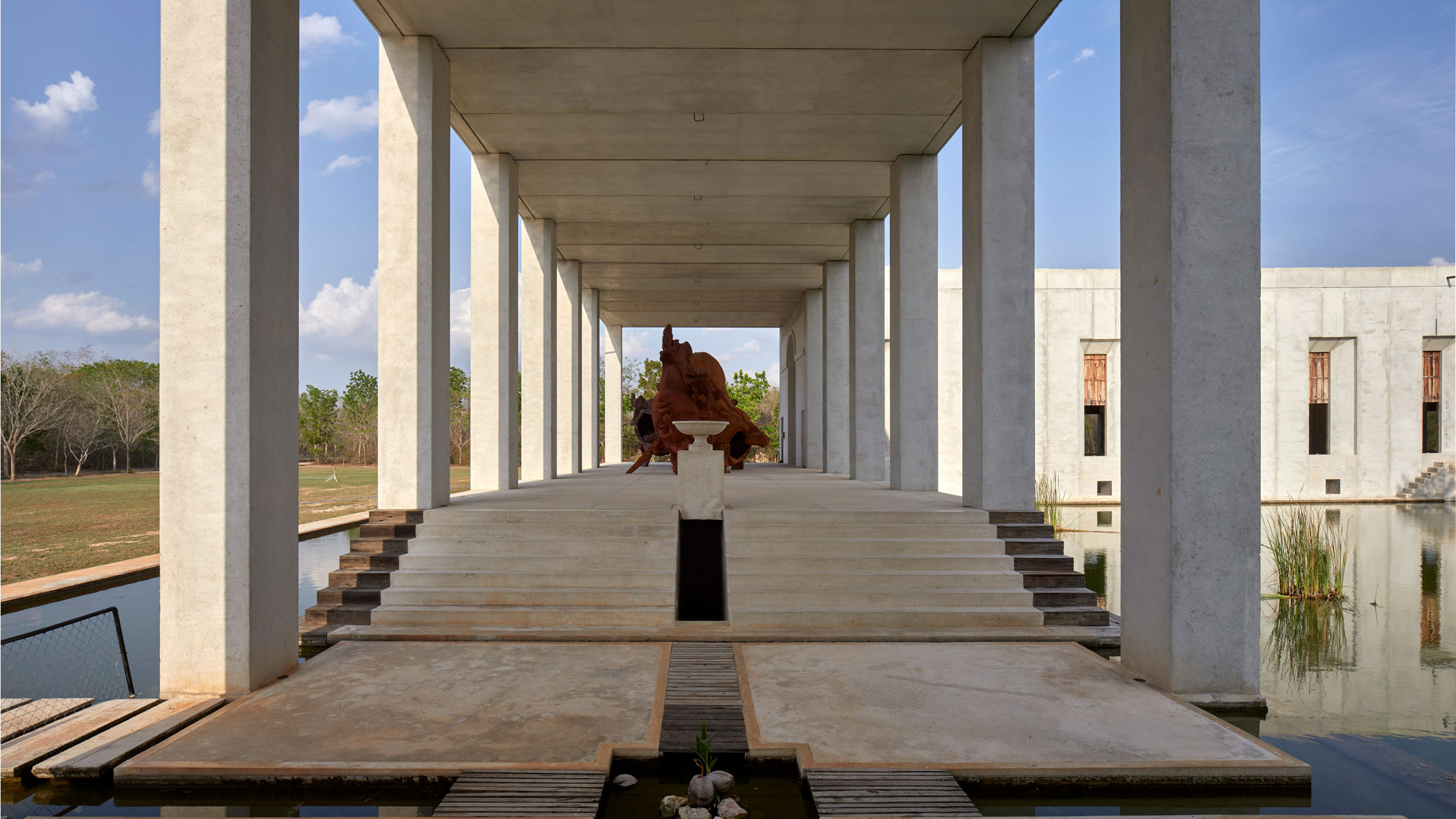 墨西哥兄弟建筑师打造“可居住的雕塑”艺术画廊-0