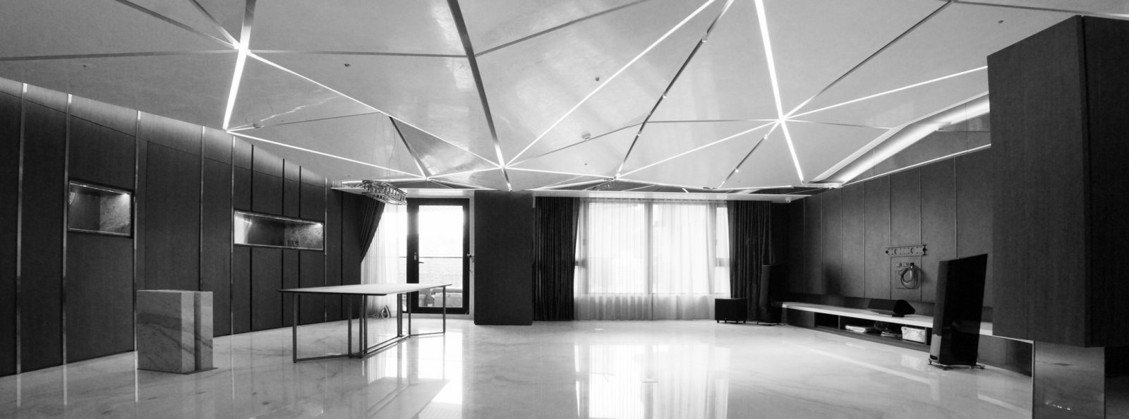 碧水波光——行一建筑的动态光影空间-5