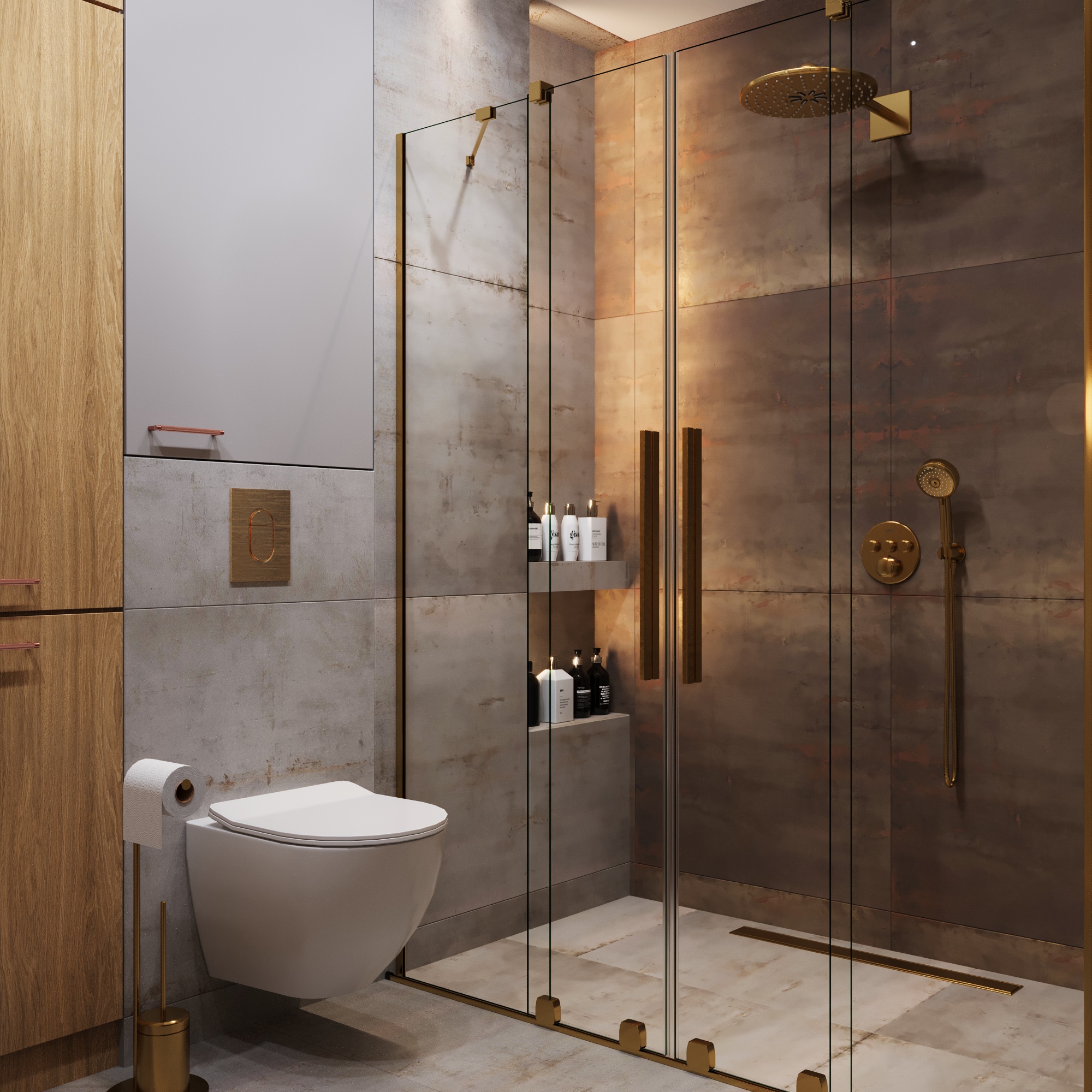 Earthy Elegance两居室公寓可视化项目丨波兰丨@nowakowska_interiors-41