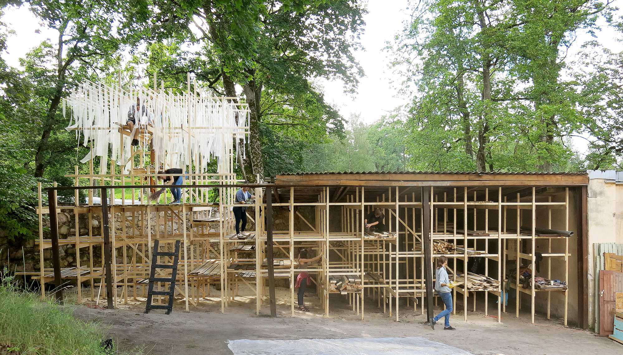 拉脱维亚临时展馆-13