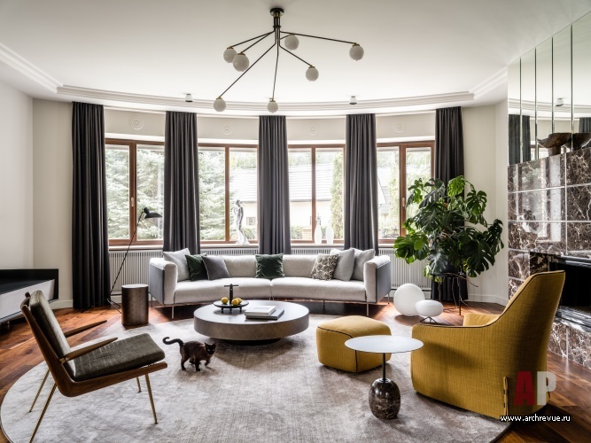 新莫斯科市特罗伊茨克两层住宅重建丨俄罗斯莫斯科丨阿纳斯塔西娅·斯滕贝格-13