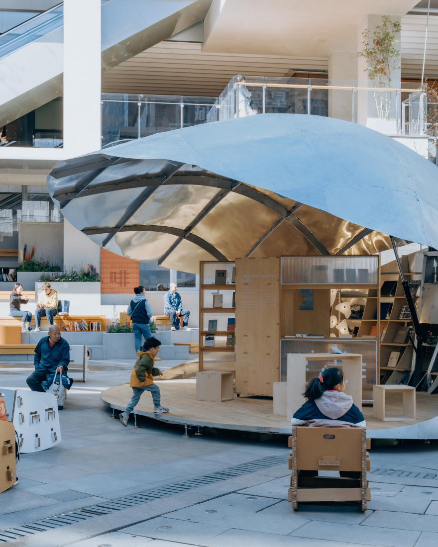 Shell Book Pavilion / LUO studio-35
