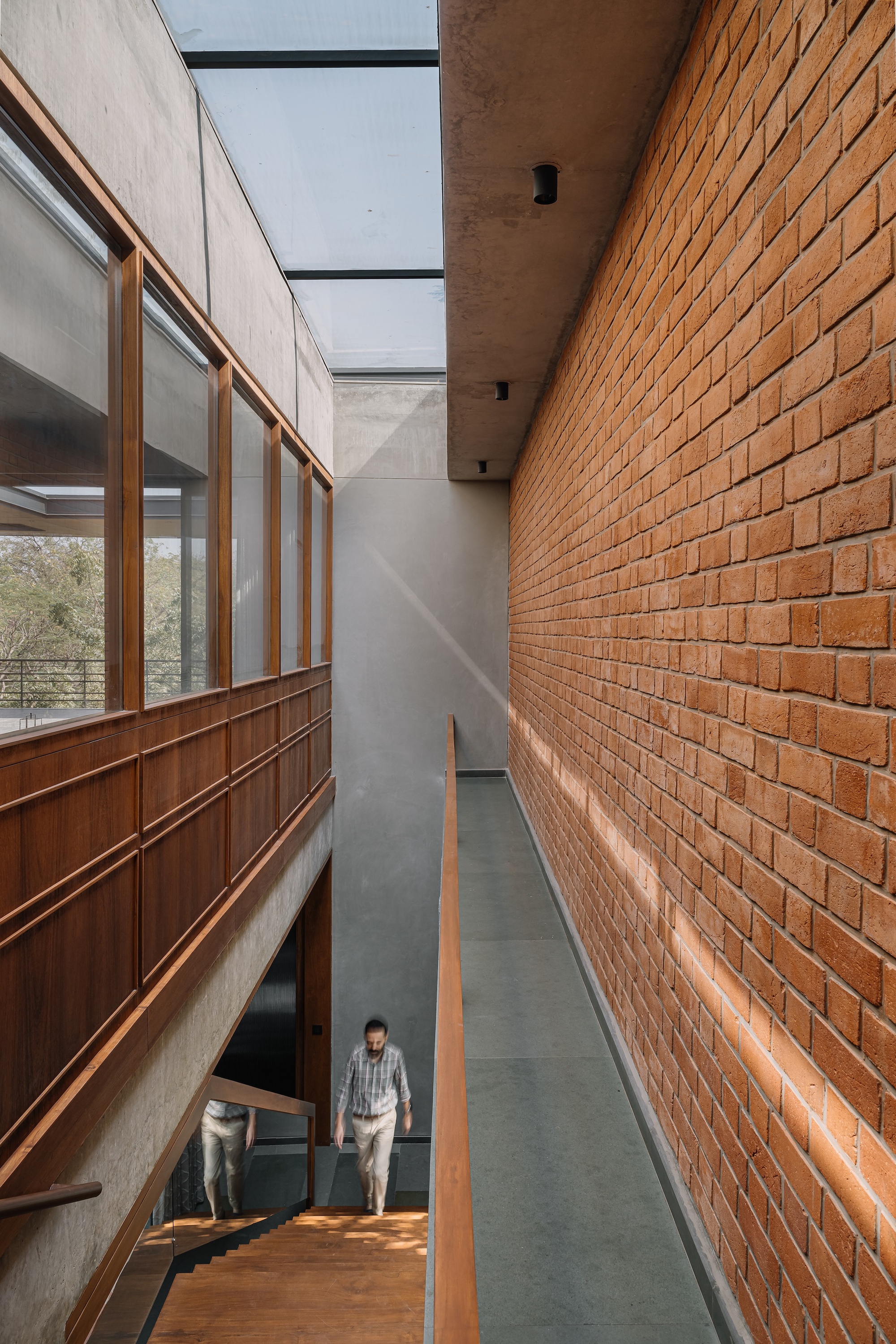 百叶窗屋;百叶窗住宅(具体可根据实际语境确定更准确的译法,此处Louvered常见意思为有百叶窗的,House为房屋、住宅等意思) 丨印度丨andblack design studio-38