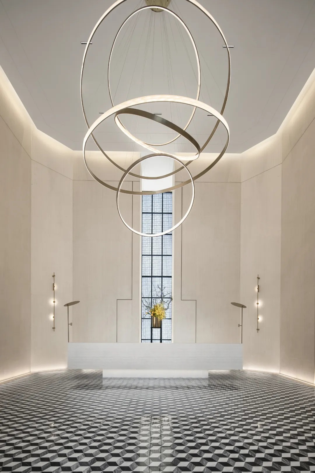 李益中空间设计丨西安万科·金域缇香售楼中心 室内设计 丨中国西安-0