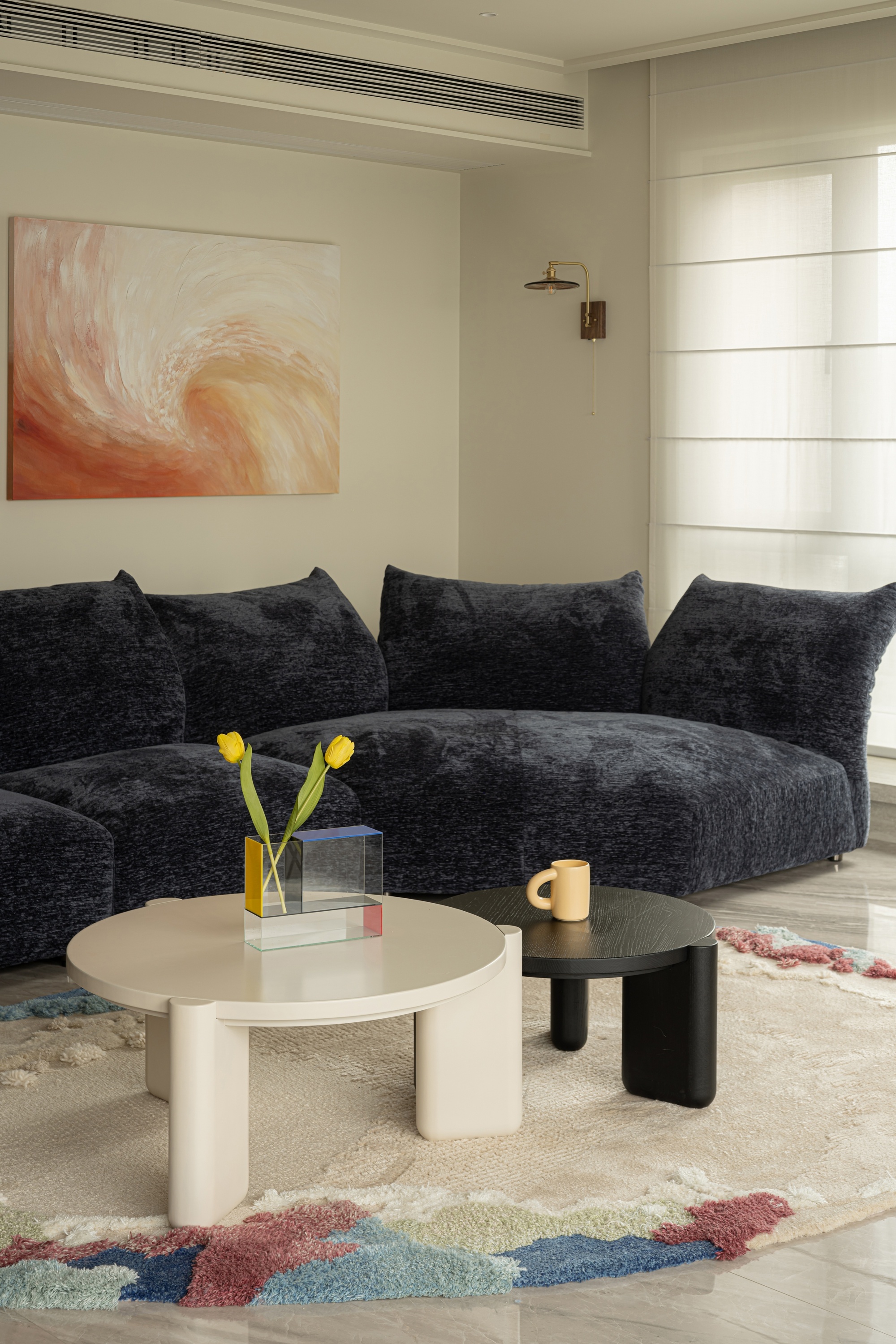 《柔煦》220㎡现代法式丨中国成都丨宏福樘设计-0