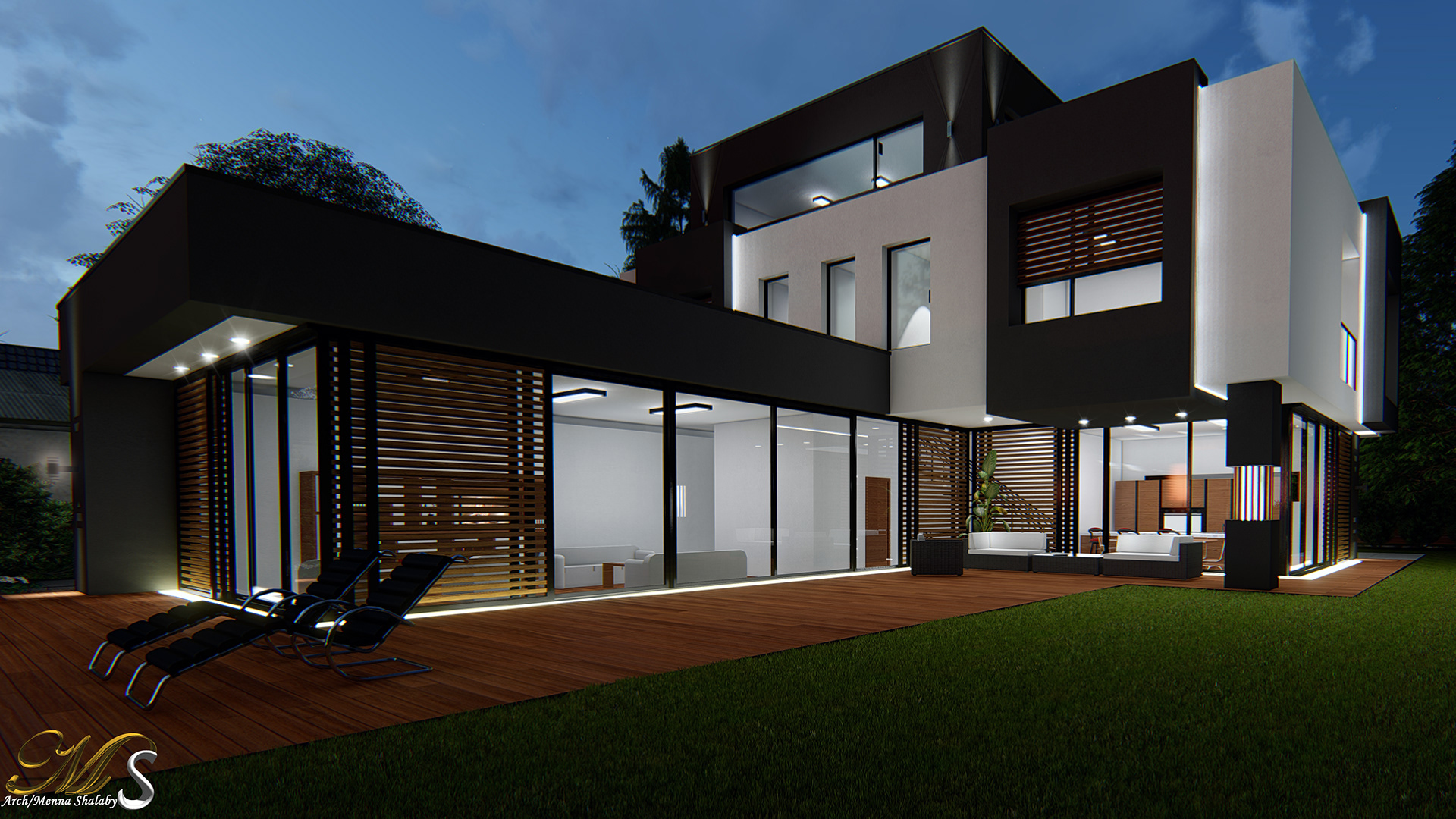 德国单户住宅外部设计-6