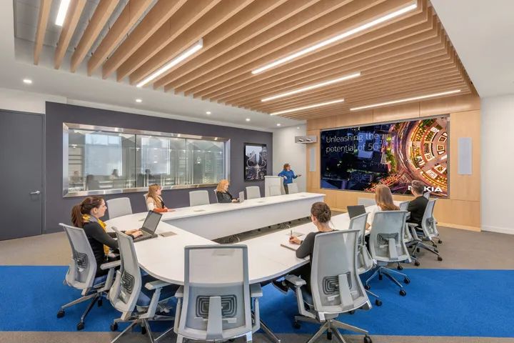 诺基亚达拉斯总部设计 | 跨学科团队协作的开放式空间-13