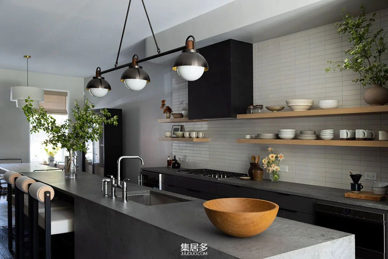 布鲁克林联排别墅翻新丨美国纽约丨白箭帮助更新的工作室-13