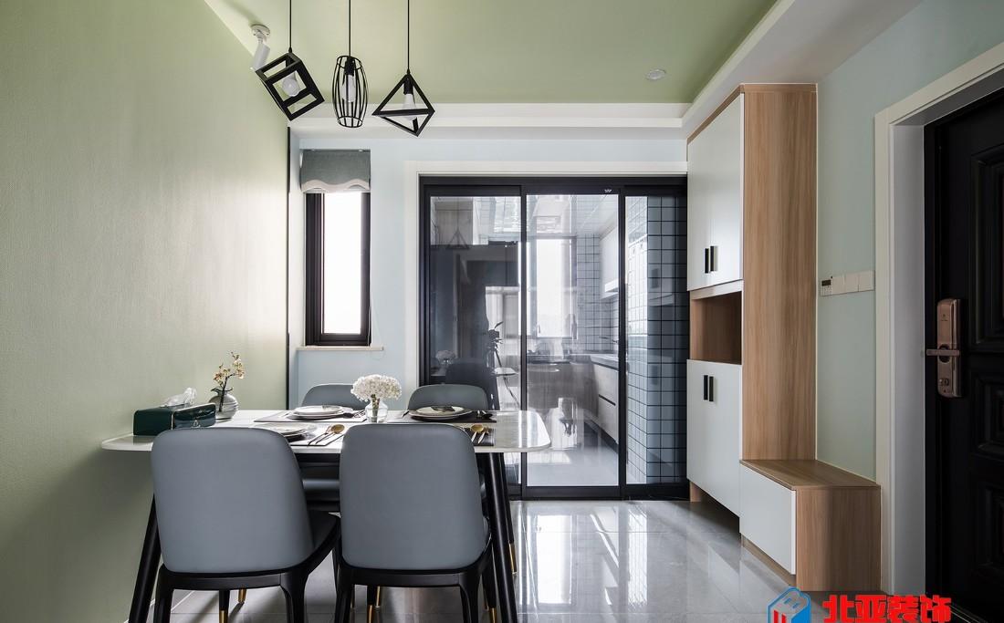江苏北亚 120 平现代简约风 | 阳光、原木与时尚的共生-9