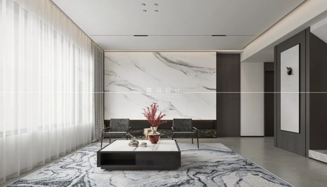 未央金茂府现代中式别墅设计丨中国西安丨青马别墅设计-26