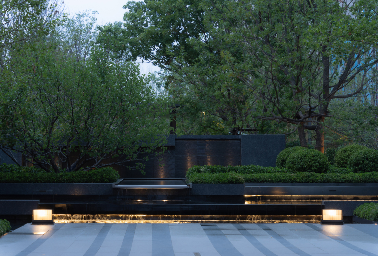 中海兴叁號院大区景观SU模型-0