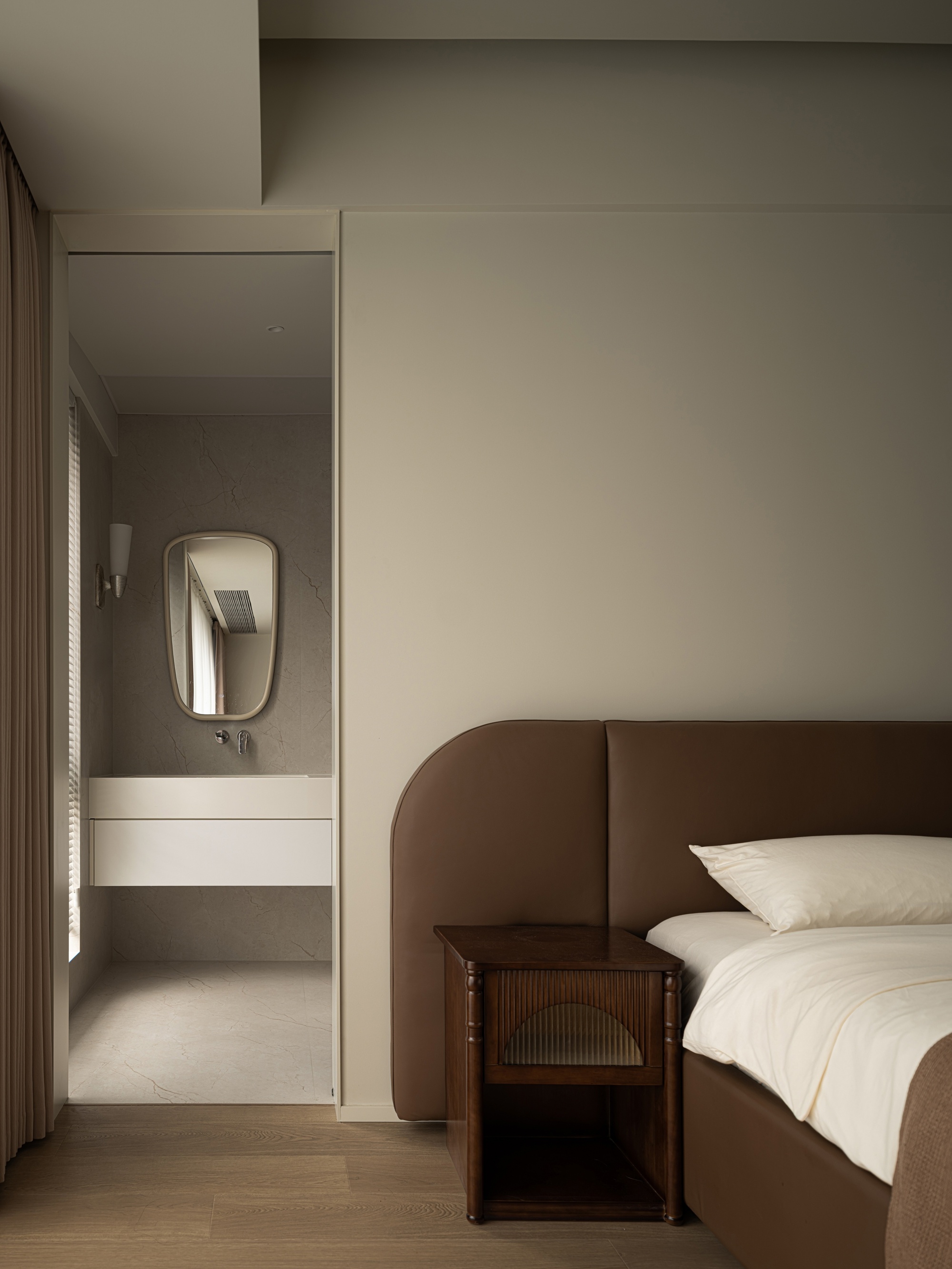 《柔煦》220㎡现代法式丨中国成都丨宏福樘设计-38