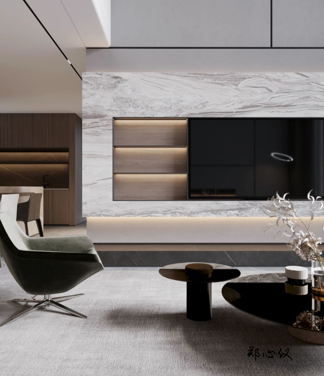 纽约奢华公寓设计，打造纯净舒适的栖所-4