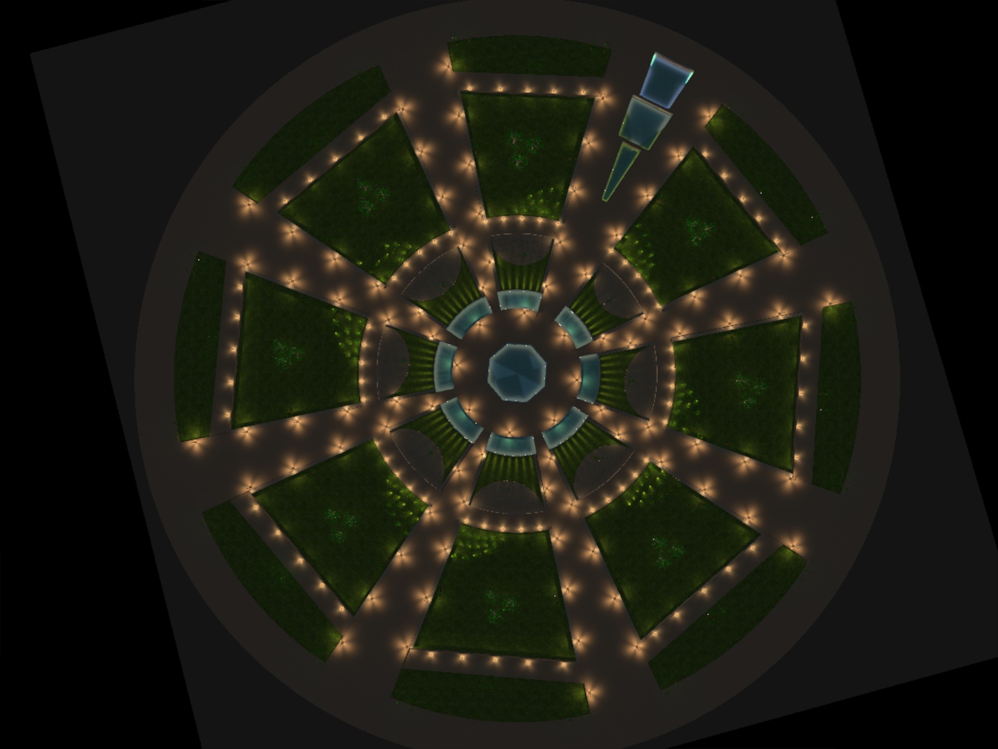 Main Square Landscape Lighting design-0