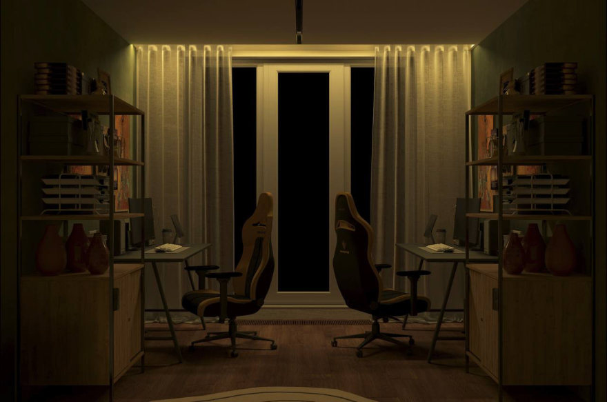 年轻情侣公寓设计项目丨乌克兰基辅丨Diana Chehaieva-33