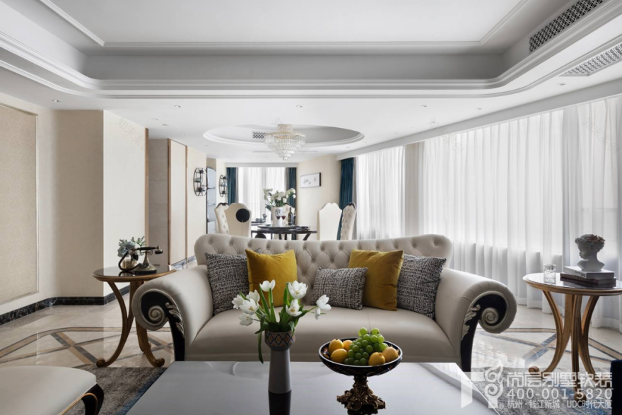 360m²现代简约别墅丨尚层别墅装饰-6