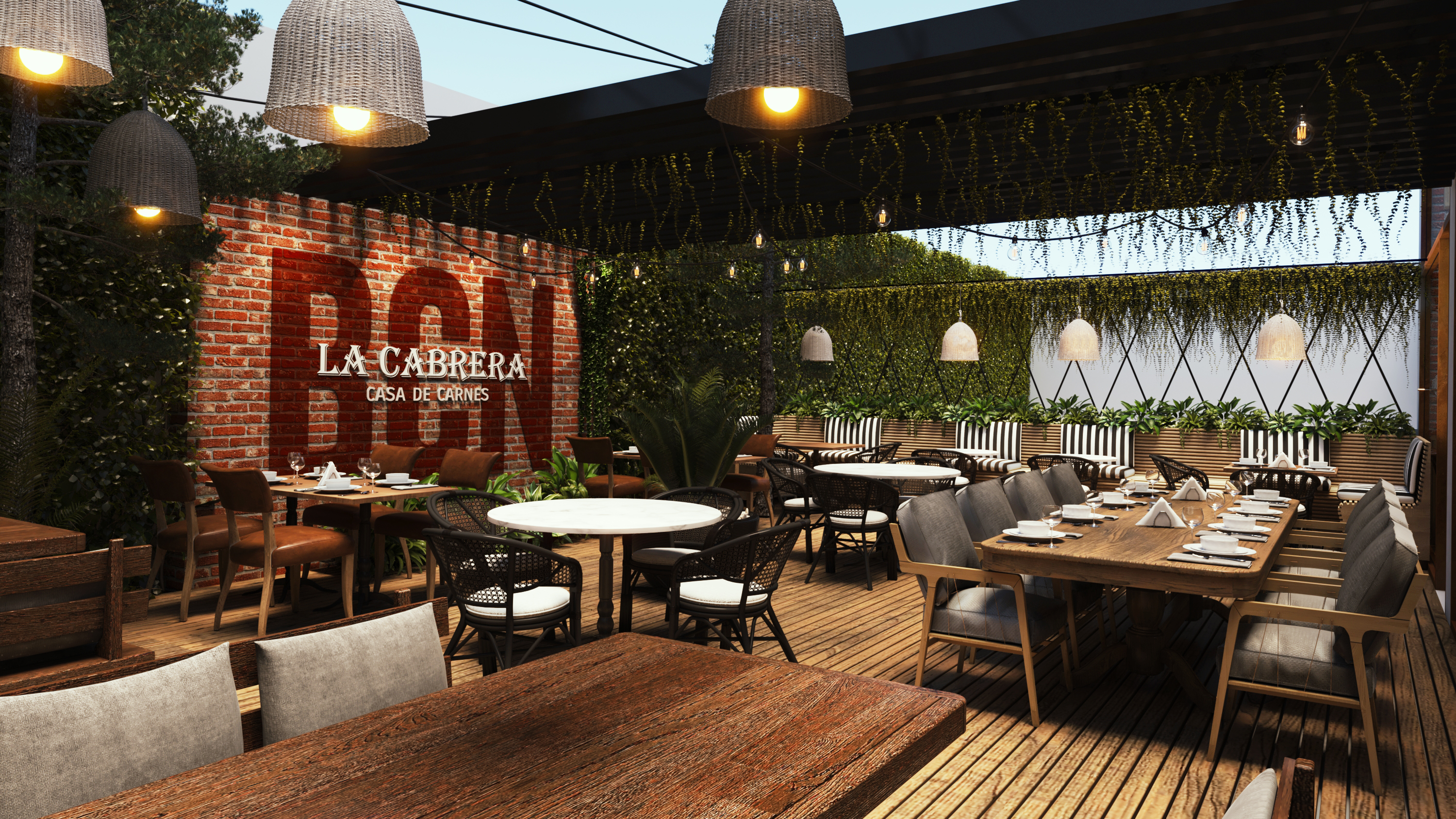 LA CABRERA BARCELONA 室内及商业立面设计丨西班牙巴塞罗那丨@estilosgraficos-13