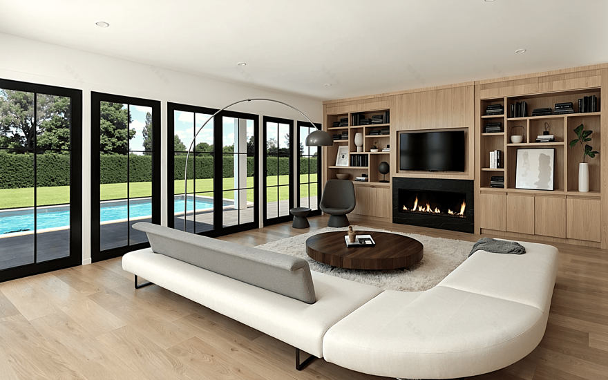 纽约汉普顿定制住宅室内设计项目丨美国纽约-7