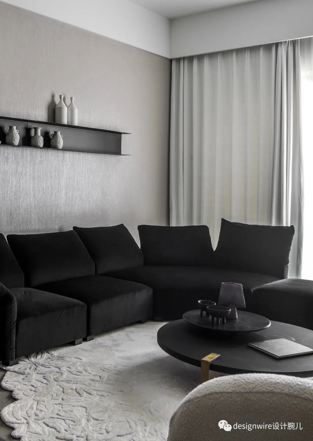 孟也新作 | “听”艺术馆,融创三亚新闻中心售楼处设计-57