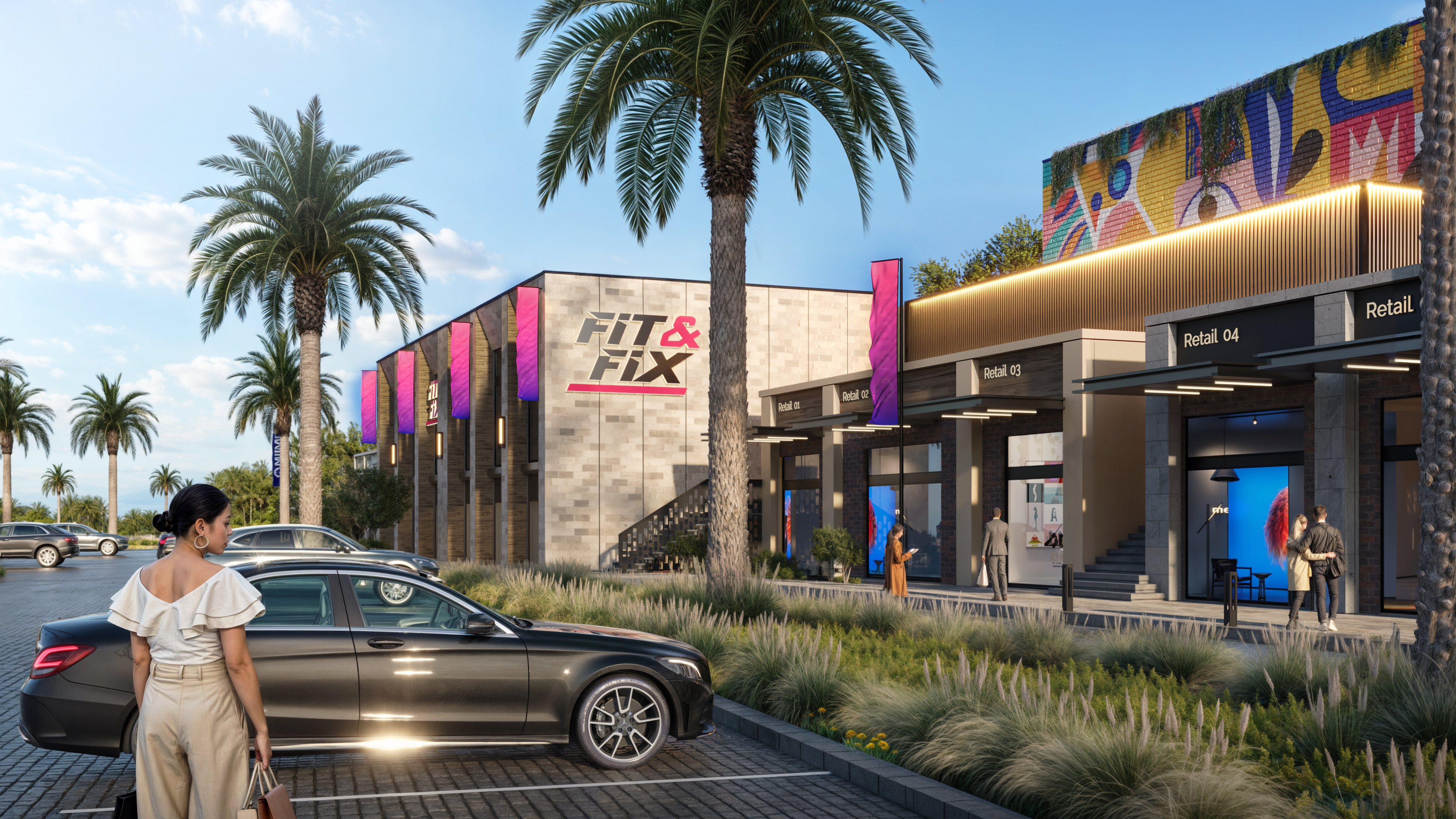 商场建筑 丨埃及开罗丨Horizons A.E.-7