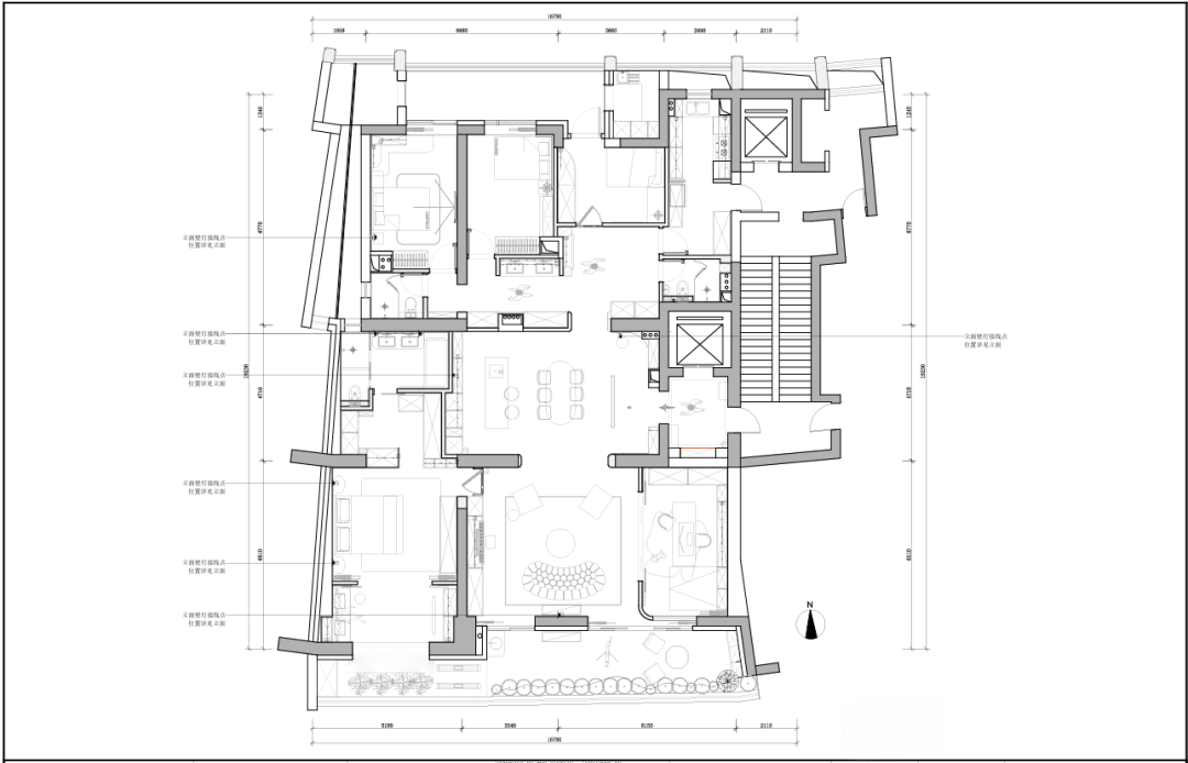 示觉设计|307㎡绿城黄浦湾，打破空间界限，实现多元化生活场景-50