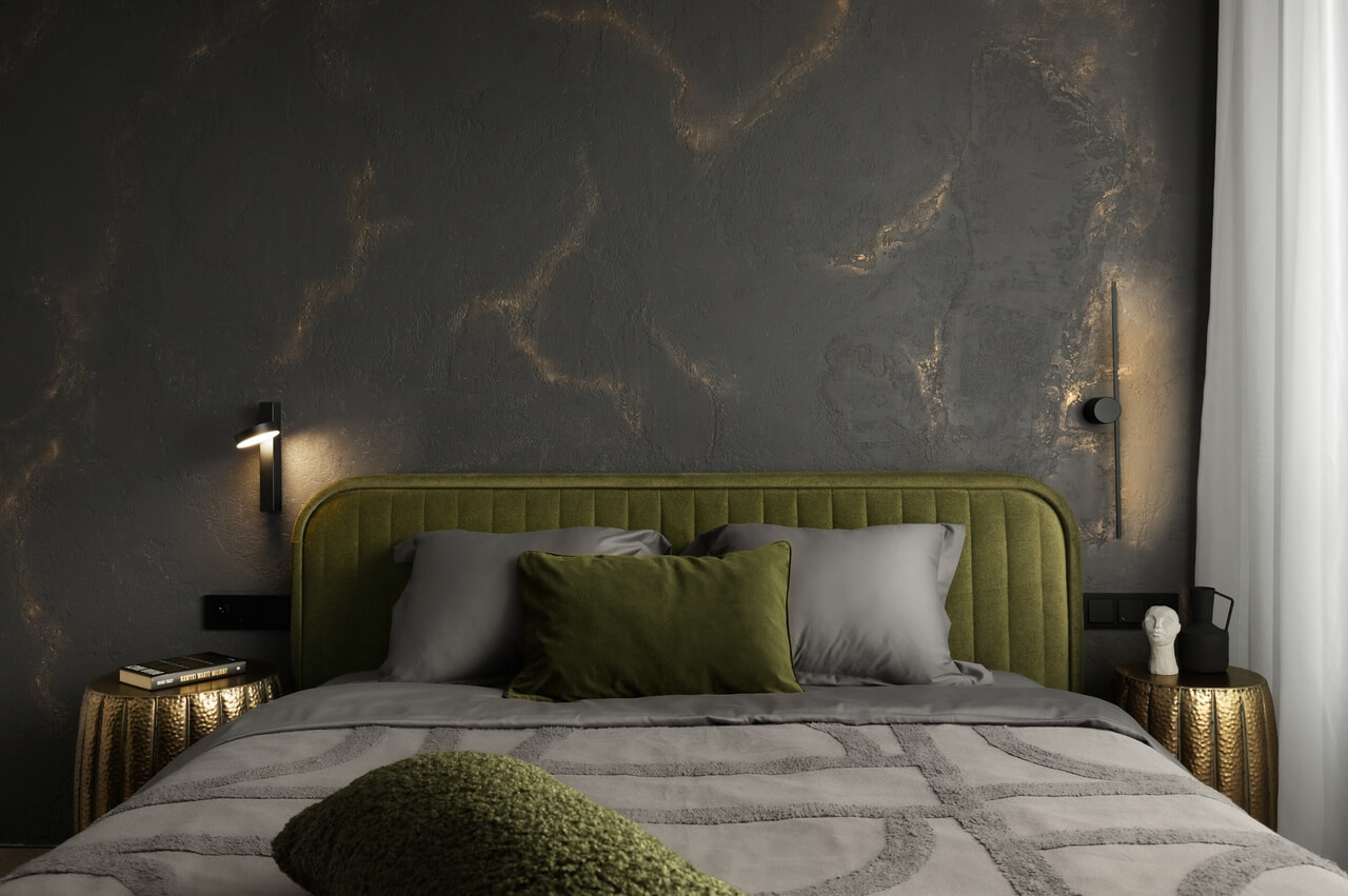 90平华沙阁楼风住宅设计丨波兰华沙丨Tatsiana Siamashka – ART and DESIGN-36