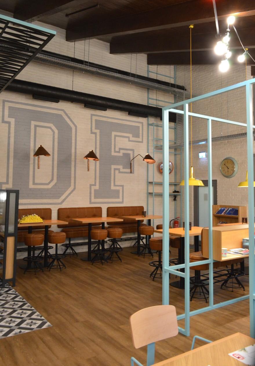 Denk Fabrik Restaurant in the German city of Karlsruhe / Gruppo Decorativo-12