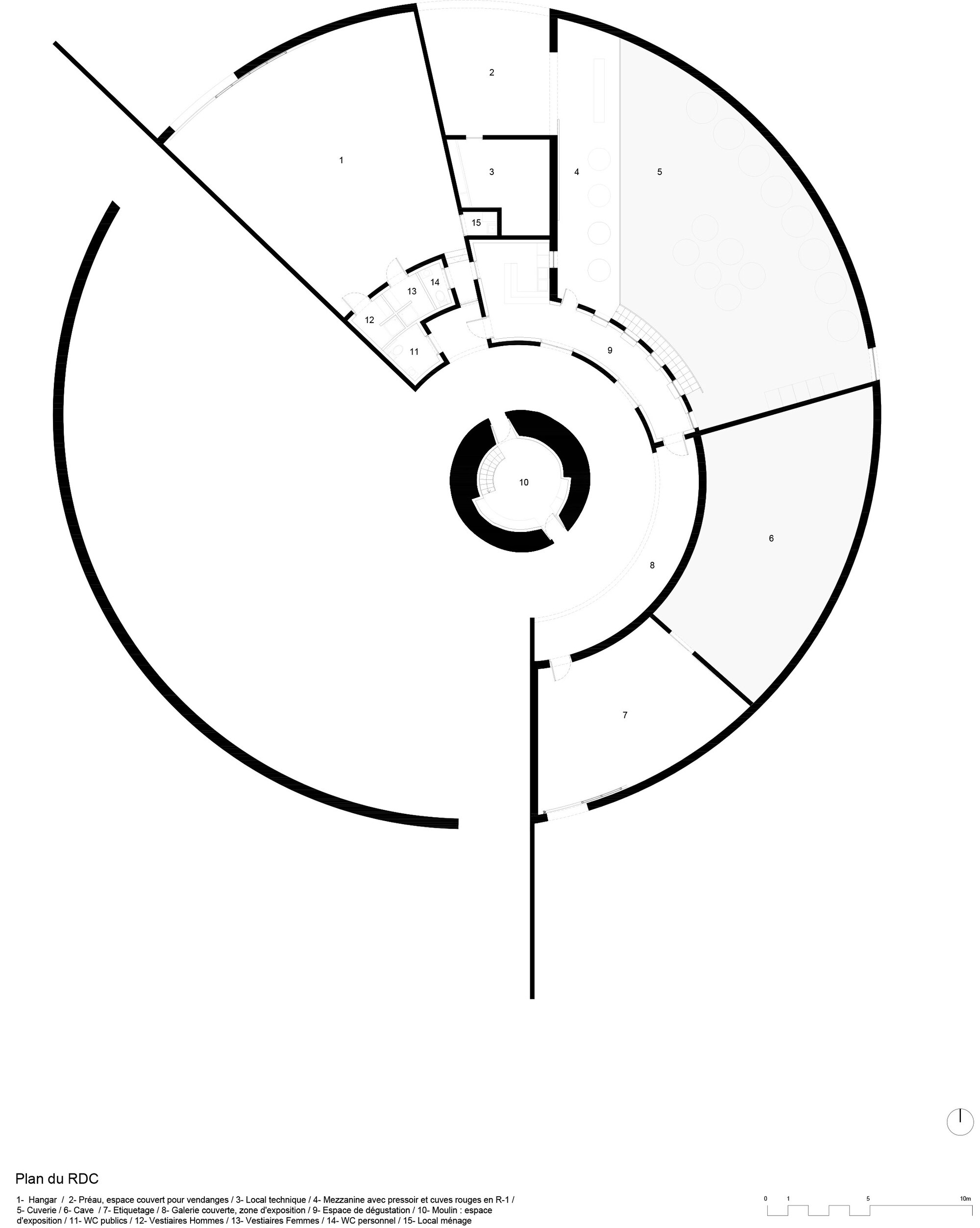 磨坊改造与酒庄建设丨法国丨Carmen Maurice Architecture-24