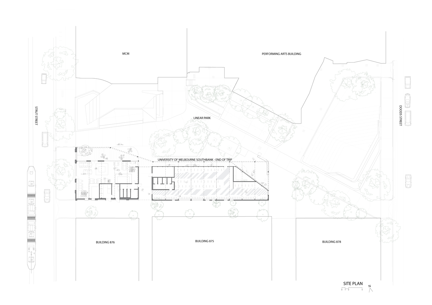 墨尔本大学南岸终点站设计丨澳大利亚丨Searle x Waldron Architecture-23