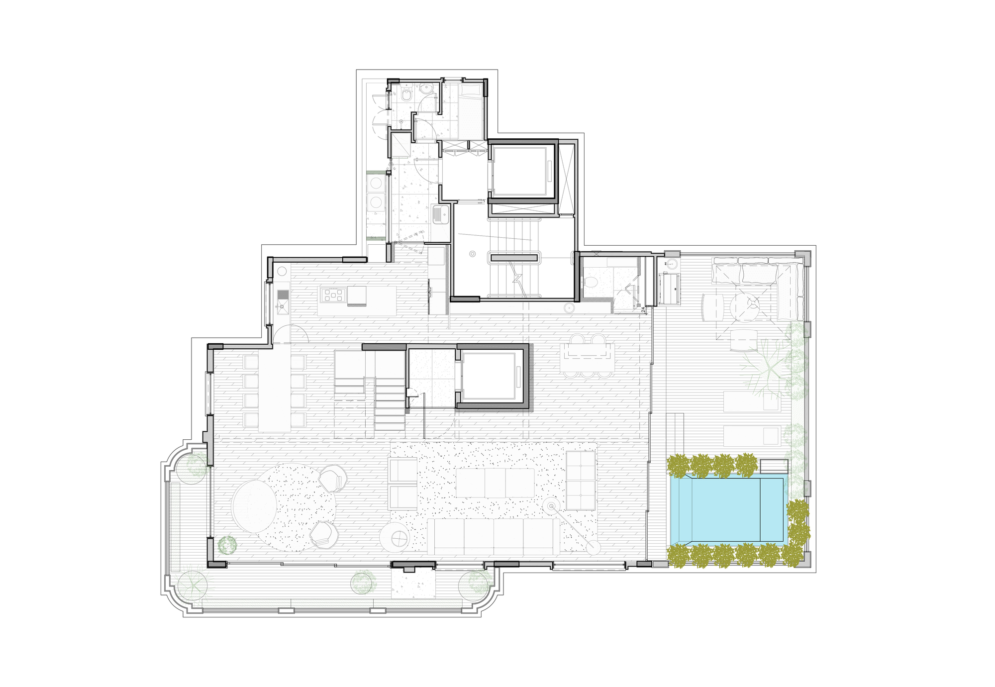 圣保罗市 19 层和 20 层顶层复式公寓-4