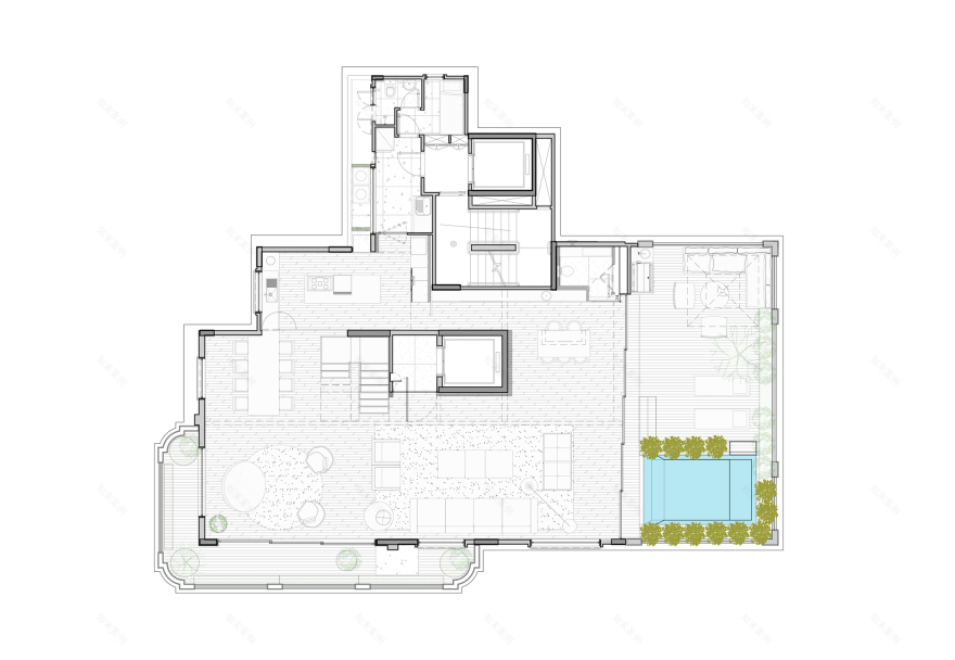 圣保罗市 19 层和 20 层顶层复式公寓-4