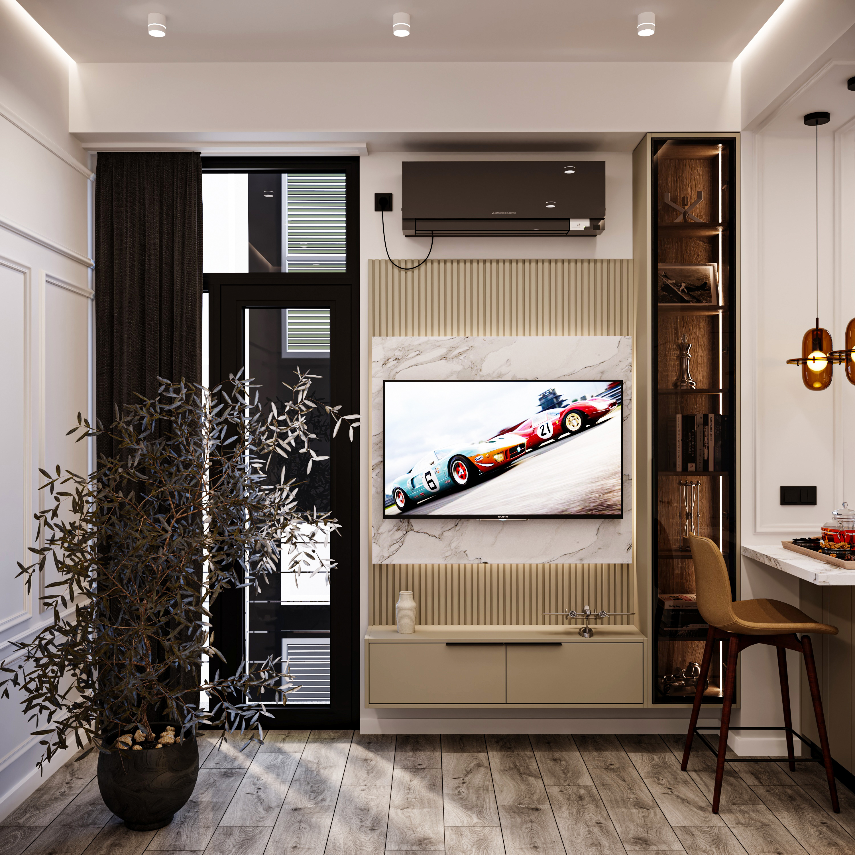 Studio apartment 24 sq.m design-3