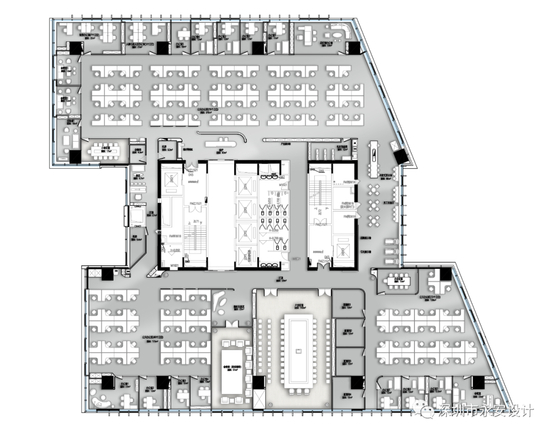 永安设计 | 办公室作品 · 多元思维下的空间独白-52