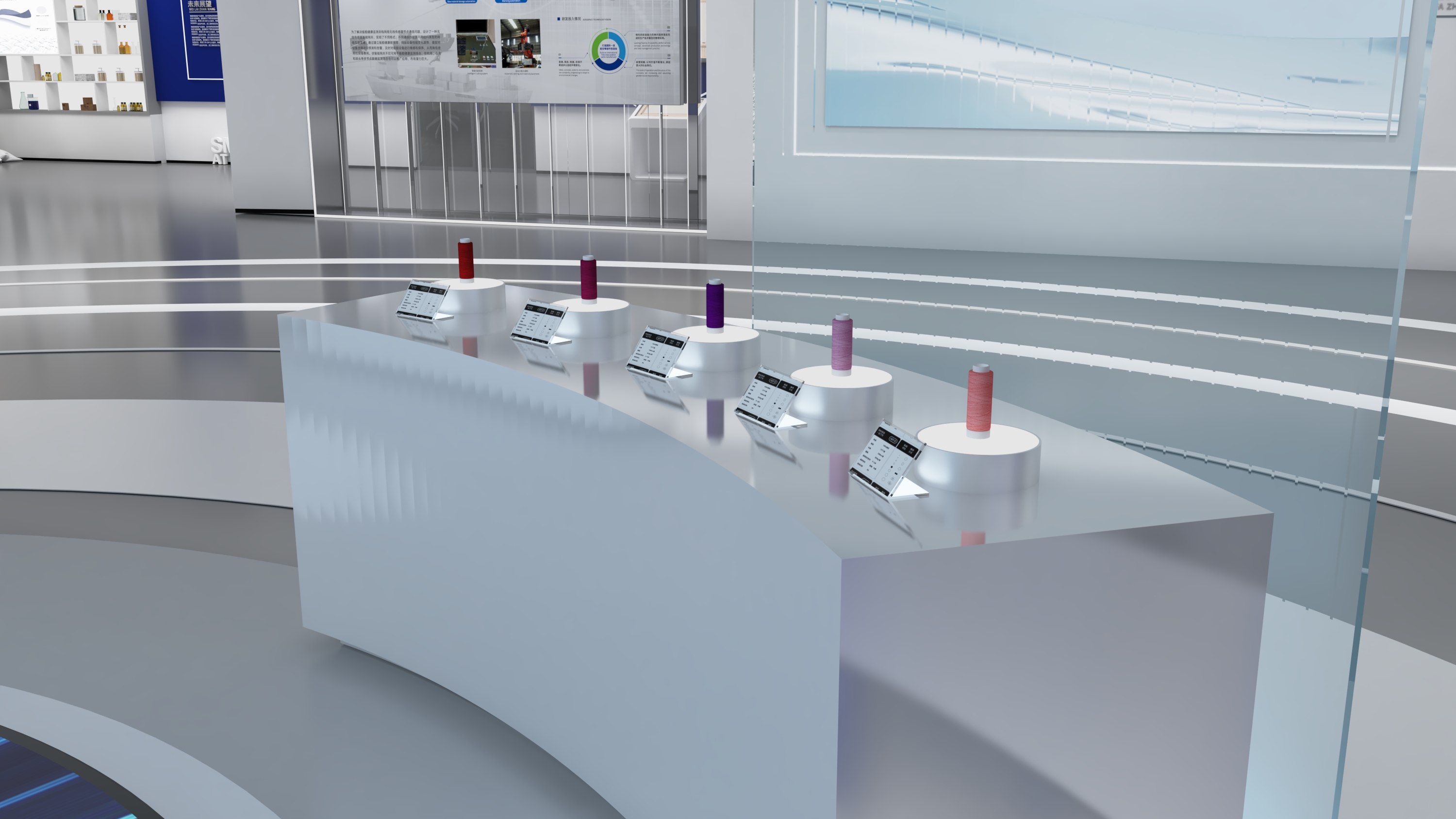 盐城落地・纺织品企业科技展厅丨中国盐城-12
