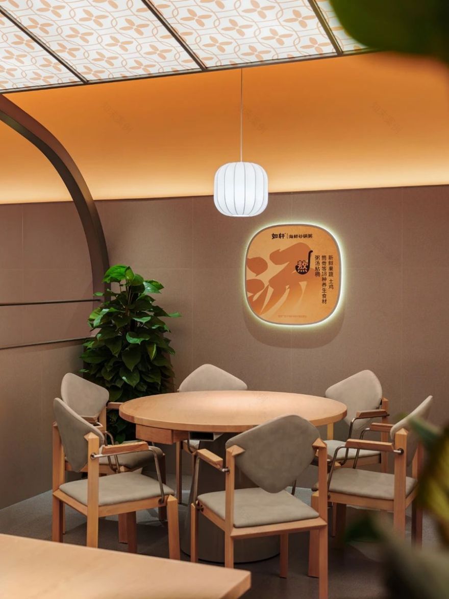 如轩海鲜砂锅粥(绿景店)丨中国佛山丨艺鼎设计-33