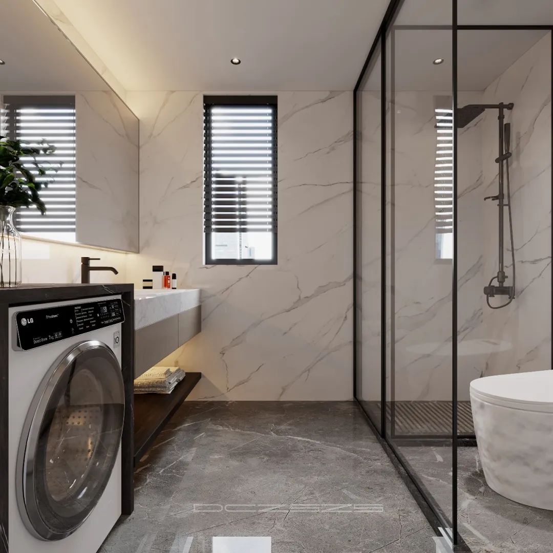 《东成至盛》现代轻奢复式设计丨中国佛山丨东成至盛装饰-47