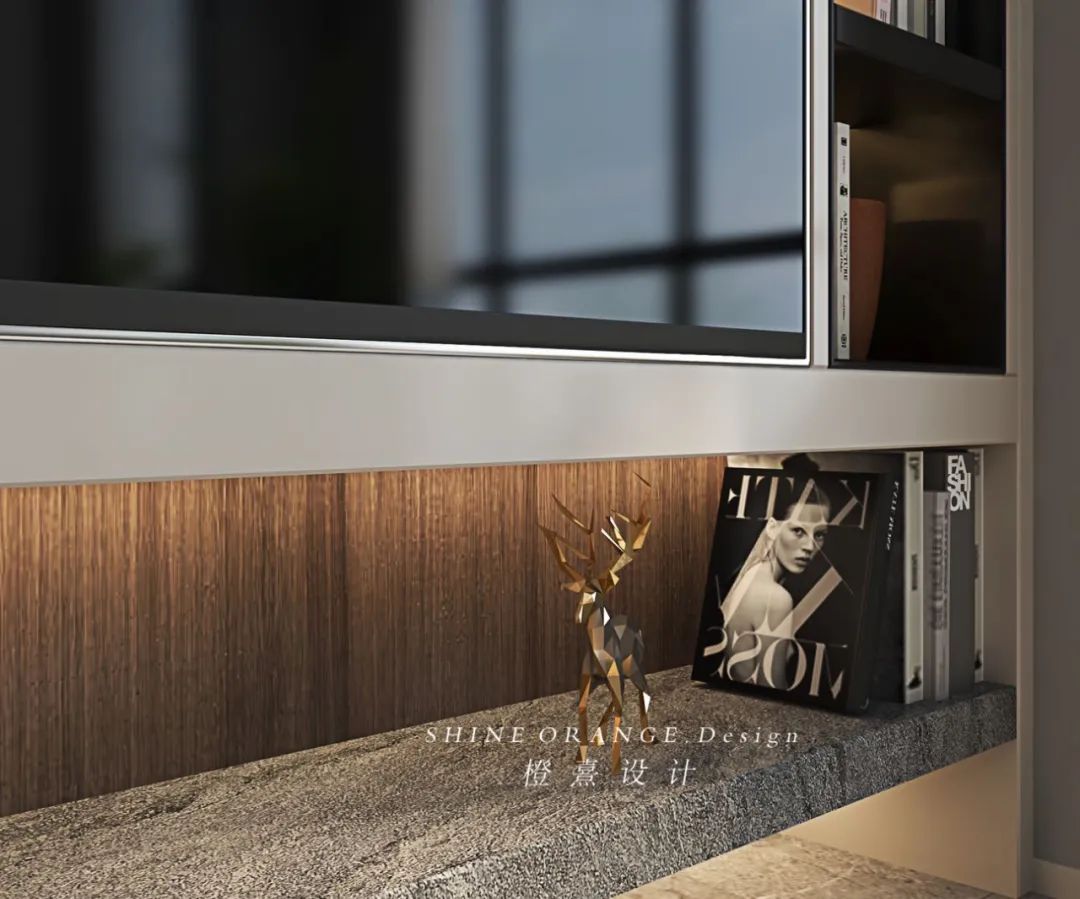 橙熹设计-- 武汉 100m²新家,疫情期间的温暖礼物-22