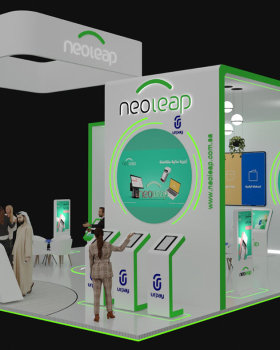 neoleap proposal booth in saudi horeca expo2023 ksa