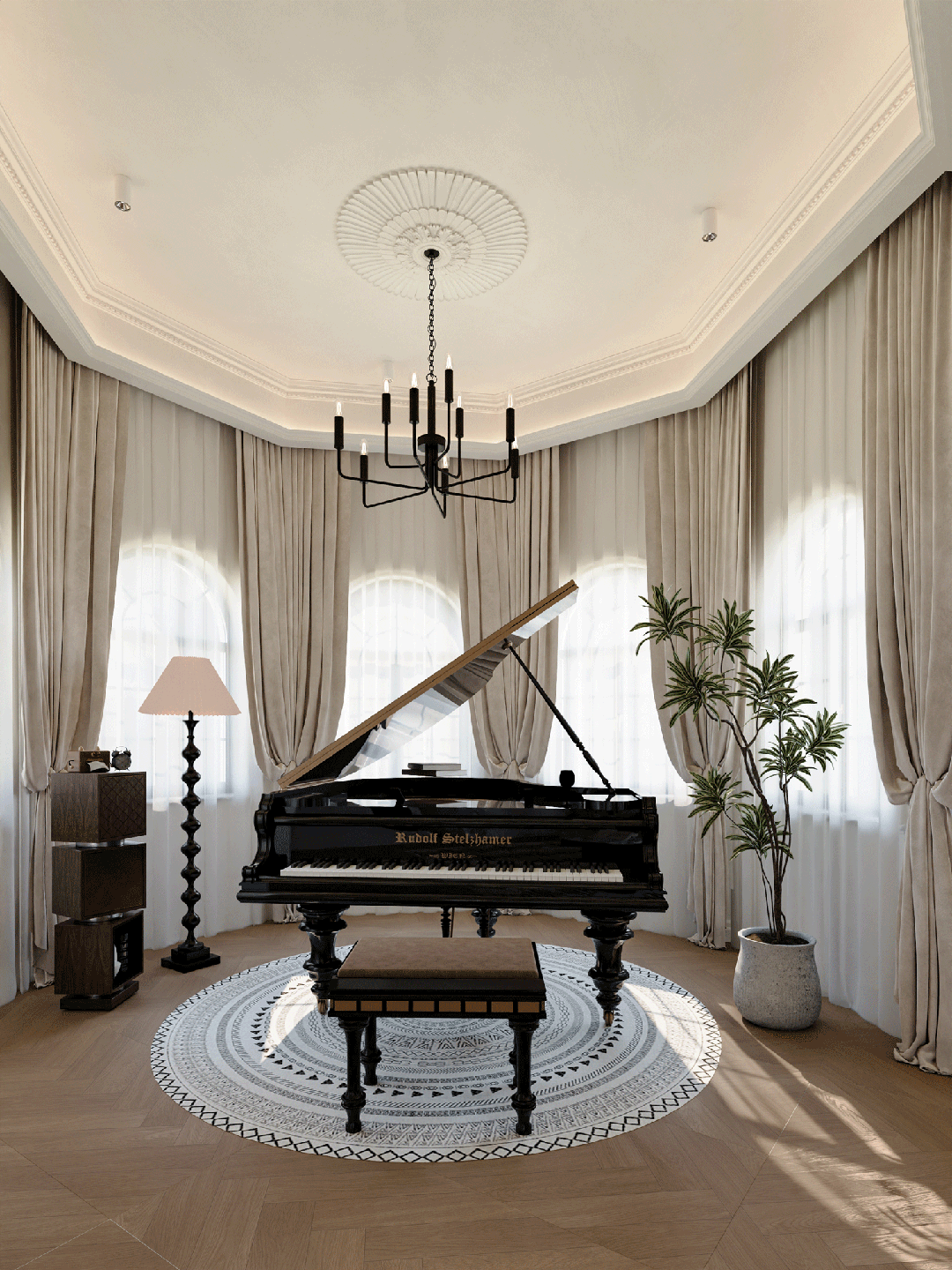 法白之境（金色地中海排屋改造）丨中国湖州丨龙庭设计-19