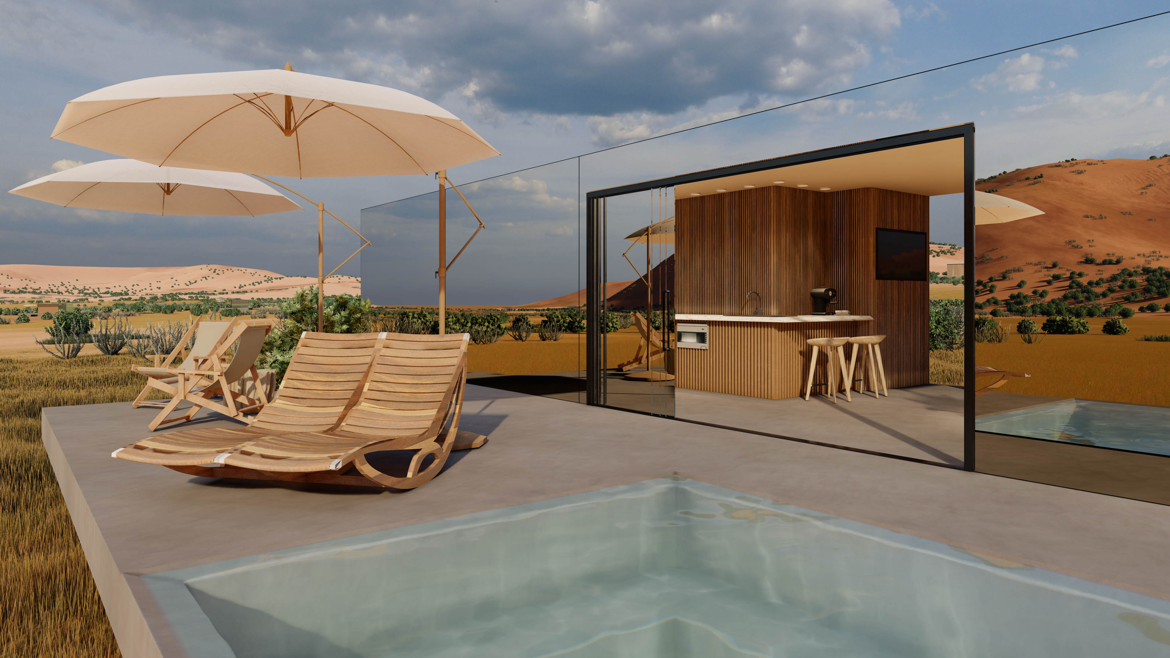 Glamping 概念设计与 3D 可视化丨美国丨Elisa Felisatti-0