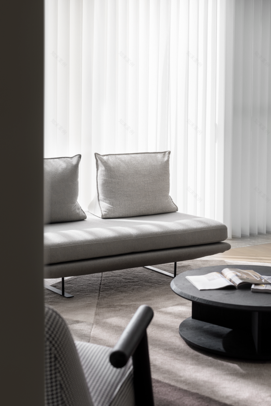 打破空间架构,利用材质实现一体化视觉分割 | Ten Design 之间设计-29