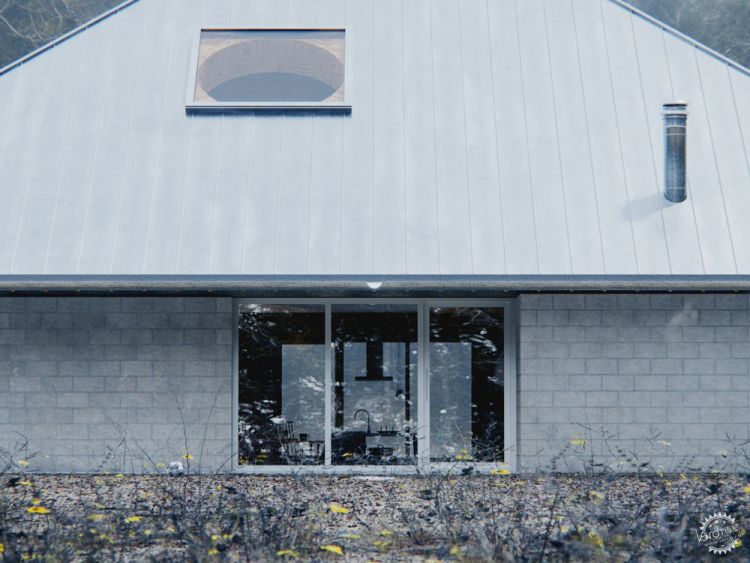 林地中的「金字塔」，時代感油然而生。 - WEHOUSE-2