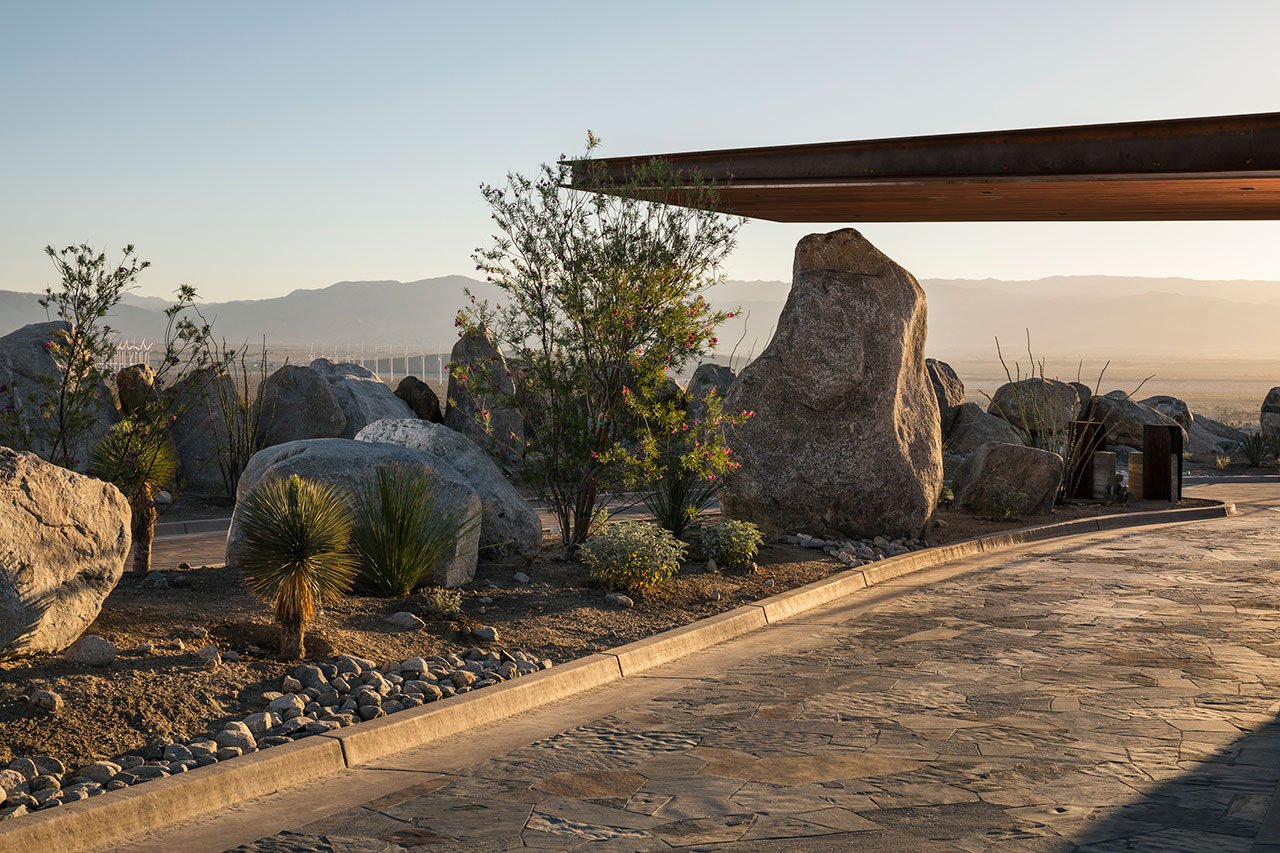The Desert Palisades Guardhouse by Studio AR+D Architects in Coachella Valley, California-4