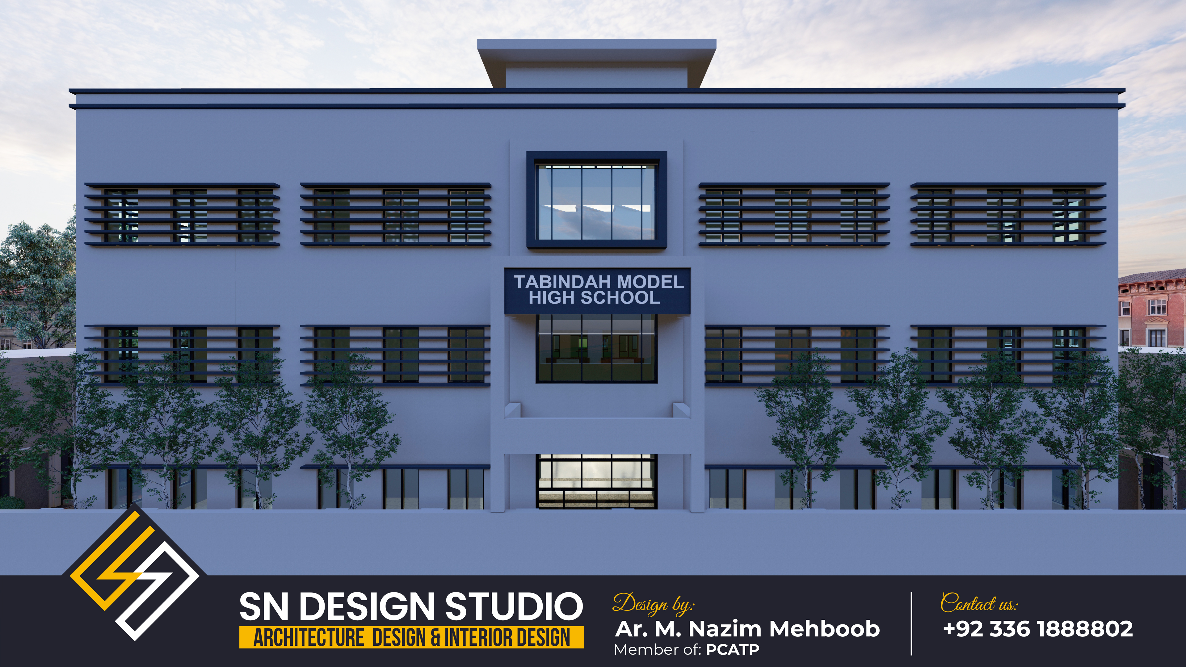 Tabindah 模型高中丨巴基斯坦丨sndesignstudio-15